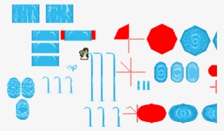 As Far As Water Within Other Objects Goes, All The - Water Ripple Pixel Art #8341044