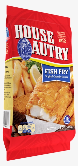 Fish Fry Png - House Autry Seasoned Fry Mix #8342169