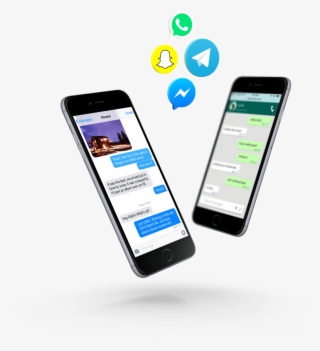 Think Of 'typing' Status On The Speech Bubble And Connected - Facebook Messenger #8342217