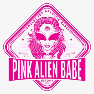 Pink Alien Transparent #8342342