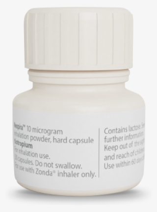 Braltus® Is An Inhaled Medicine That Contains The Active - Plastic Bottle #8343371