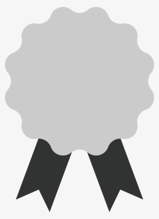 Gray Wave Border Badge With Black Ribbon #8343694 Gray Wave Border Badge With Black Ribbon #8343694