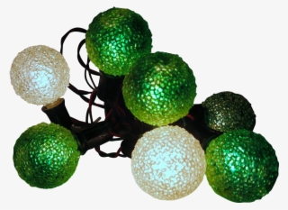 1950's Working String Of Seven Lighted Ice Christmas - Christmas Ornament #8344666