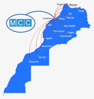 Reseaux Mccmaroc - Dakhla Maroc Carte #8344711