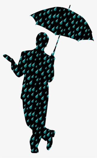 Big Image - Man Rain Umbrella Png #8344878