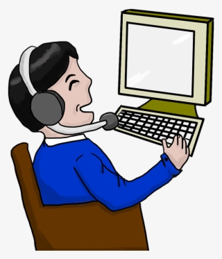 Happy Customers Are Like Walking Billboards That Also, - Customer Support Cartoon Images Png #8345593