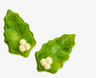 Leaves With Mistletoes - Snow Peas #8346884