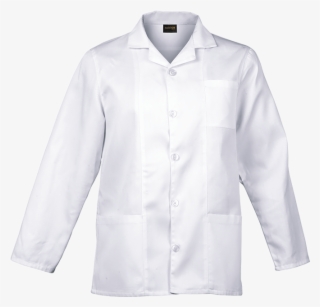 Multifunctional Long Sleeve Lab Coat - Shirt #8346897