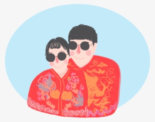 Personnages Peints À La Main Couples Png Et Psd - Illustration #8347545