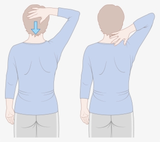 Diagram Showing You How To Do An Exercise Moving Your - Standing - Free ...