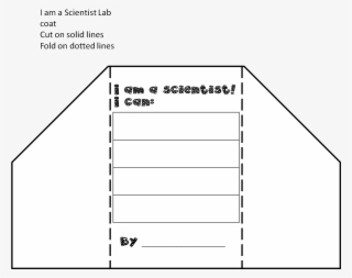 Science Lab Notebook Template 31445 - Science Lab Coat Foldable Template #8348116