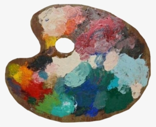 ) Aesthetic Art Paint Paintpalette Palette Sticker - Art #8349347