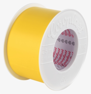 Vde Electrical Insulation Tape, 25 M, 50 Mm, Yellow - Strap #8349947