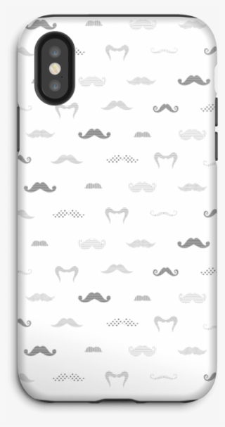 Dark Moustaches Case Iphone X Tough - Mobile Phone Case #8352627