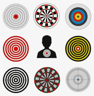 Archery Arrow Shooting Sport Cdr - Vintage Dart Board #8353148