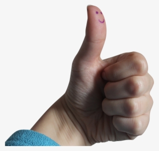 Smiley Thumbs Up Png Image - Sign Language #8353155