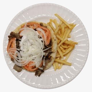 Joey's Red Hots Gyro Platter - French Fries #8354850