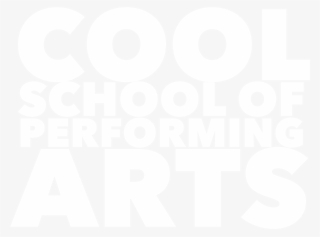 Cool School Of Performing Arts Pre-professional Performing - Poster #8355438