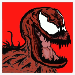 I Posted A Venom Drawing A While Back But Here Is My - Illustration #8356354