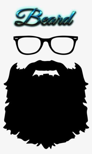 Beard Transparent - Beard Car Stickers #8356356