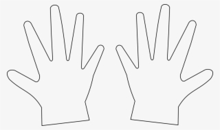 All Photo Png Clipart - Hands Body Clipart Black And White #8356446