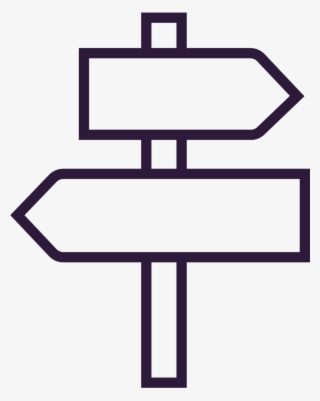 Traffic Sign - Wayfinding Icon Png #8357321