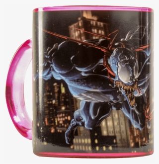 Venom And Carnage Fight Glass Mug - Action Figure #8357326