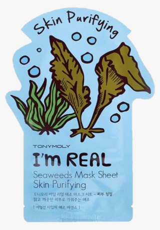 Niche Nichememes Memes Png Pngs Overlay Overlays Filler - Tonymoly I M Real Seaweed Mask #8359556