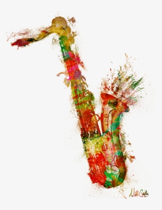 Click And Drag To Re-position The Image, If Desired - Tattoo Abstractos Saxofon #8359962