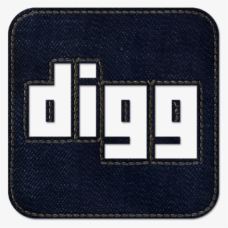 Logo, Digg, Denim, Social, Square, Jean Icon - Icon #8360737
