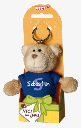 T-shirt Blue Sebastian - Nici Schlüsselanhänger Plüsch Bär Mit Spruch #8360838