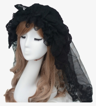 G234 2018 New Short Wedding Veil Romantic Lace Lolita - Lolita Fashion #8361565