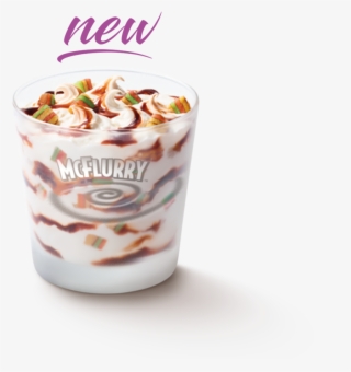 Hamburger Food Fries French Halal Mcflurry Mcdonalds - Gula Melaka Mcflurry With Rainbow Bites #8361818