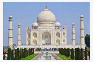 "taj Mahal" Canvas - Taj Mahal Night View #8362132