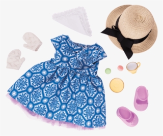 To A Tea Deluxex Tea Party Outfit For 18-inch Dolls - Pattern #8362634