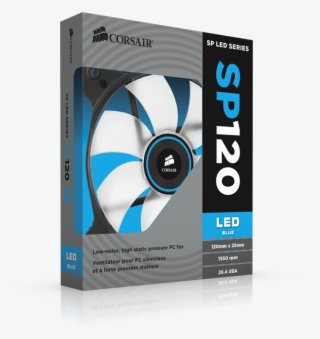 Corsair Sp120 Blue Led Fan - Corsair Air Series Sp120 Led White #8363339