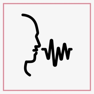 Pictogram Template Voice - Calligraphy #8363393