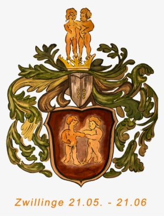 File - Gemeni-zodiac - Heraldry Gemini #8364453