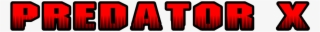 1711 X 467 6 - Logo Predator X #8364596