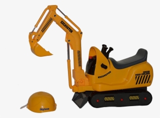 Excavator Transparent Image - Ride On Excavator #8364725
