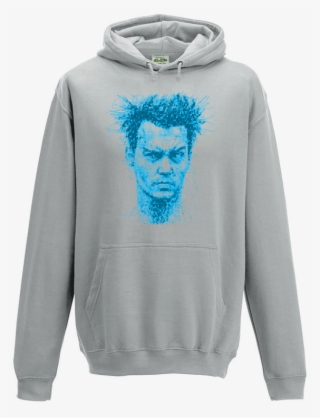 Johnny Depp Mosaic Hoody - Moondust Grey Hoodie #8364922