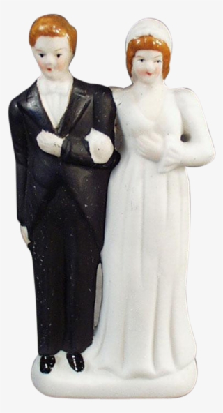 Old Bride Groom Occupied - Figurine #8365016