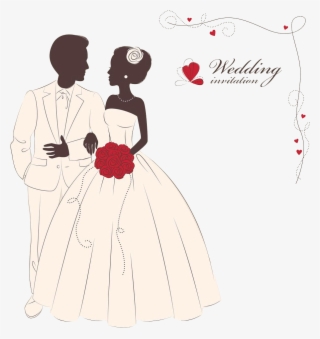 Wedding Invitation Bridegroom Clip Art And - Wedding #8365556