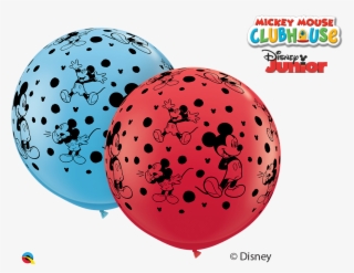 36" Red/blue 02 Count Mickey Mouse Latex Balloons - Mickey Mouse Clubhouse #8365591