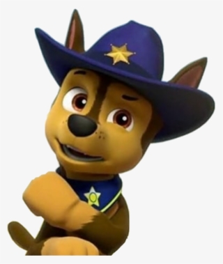 Chase Sticker - Paw Patrol Cowboy Chase #8365915