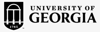 University Of Georgia Two-color Black Logo - Human Action #8366211 University Of Georgia Two-color Black Logo - Human Action #8366211