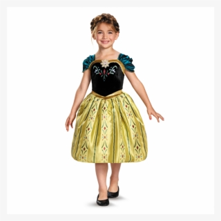 Anna Coronation Frozen - Kid Anna Costume #8366602