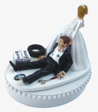 Com Offers Funny And Frilly Wedding Cake Toppers, Garters, - Figurine #8367887