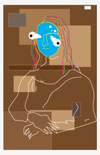 A7 Mona Lisa Parody - Illustration #8368460 A7 Mona Lisa Parody - Illustration #8368460