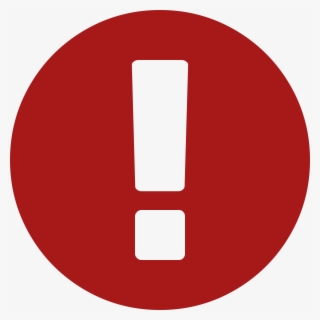 Exclamation Circle - Exclamation In Red Circle #8368895